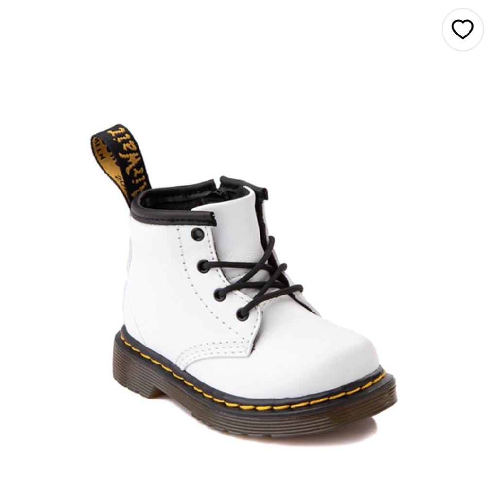 Dr. Martens 1460 4-Eye Boot - Baby / Toddler - White